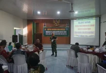 Gelar Komsos, Kodim 0731 Kulon Progo Jaga Stabilitas Keamanan Wilayah