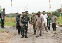 Pembangunan Talud hingga Sosialisasi Kamtibmas Jadi Sasaran TMMD di Sleman