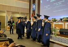 Resmi, UAD Tambah Empat Guru Besar Baru