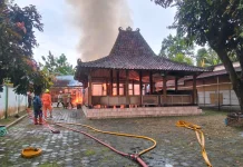 Rumah Warga di Bambanglipuro Hangus Terbakar, Kerugian Puluhan Juta