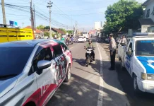 Hilang Kendali, Bus Seruduk Tiga Motor di Piyungan Bantul