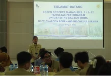 Mahasiswa Fapet UGM Berkunjung ke PT Charoen Pokphand Indonesia