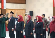 Lantik Lima Notaris Pengganti, Evy Ingatkan Integritas dan Profesionalitas