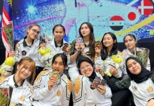 Tim UGM Borong 9 Medali Karate di Malaysia