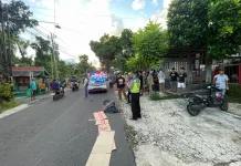 Dua Motor Bersenggolan di Kasihan Bantul, Satu Orang Tewas