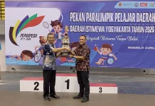 Kontingen Bantul Rebut Juara Umum Peparpeda DIY