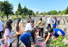 Ziarah Umat Buddha di TMP Kusumanegara dalam Rangkaian Trisuci Waisak 2026