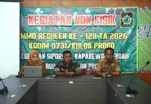 Kodim 0731 Kulon Progo Gelar Penyuluhan Wawasan Kebangsaan dan Kesehatan