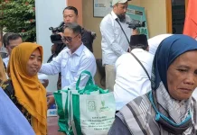 Hari Jadi Ke-110 Kabupaten Sleman, Warga Mororejo Terima Ratusan Paket Sembako
