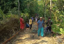 Minggu Kedua TMMD, Pengerjaan Rabat Beton dipercepat