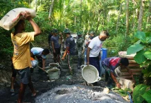Satgas TMMD Kedepankan Semangat Gotong royong Bersama Warga