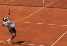 Nikoloz Basilashvili Kalahkan Petenis Peringkat Enam Dunia Ben Shelton