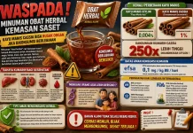 Waspadai Risiko Tersembunyi Minuman Herbal Kemasan Saset
