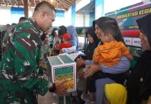 Pencegahan Stunting, Kodim 0731 Kulon Progo Salurkan Paket Makanan Bergizi