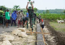 Masuki Fase Akhir, Gotong royong Terus Digelorakan demi Selesaikan Program TMMD
