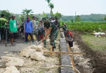 Dandim 0731 Kulon Progo Apresiasi Pelaksanaan Program TMMD Reguler