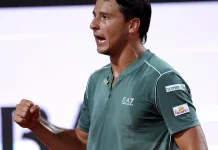 Darderi Tantang Casper Ruud di Babak Semifinal Internazionali BNL d’Italia