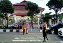 Pengamanan Ibadah di Gereja Kotabaru