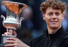 Petenis Tuan Rumah Jannik Sinner Raih Juara di Internazionali BNL d’Italia
