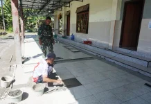 Rehabilitasi Masjid Baiturrahman Sidorejo Hampir selesai dilaksanakan