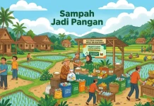 Tukar Sampah dapat Pangan Sehat dan Bergizi