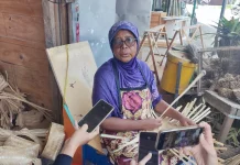 Jelang Iduladha, Perajin Besek di Bantul Kewalahan akibat Banjir Pesanan