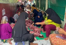 Keterbatasan Lahan, Masjid Al-Maa’uun Sutodirjan Sembelih Sapi di RPH Pleret