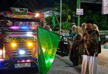 Seribu Cahaya Fatayat Gamping Semarakkan Malam Takbiran