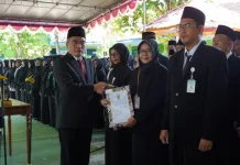 137 Kepala Sekolah di Bantul Resmi Dikukuhkan dan Dilantik