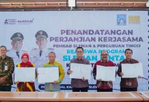 Amikom Yogyakarta Terlibat Aktif dalam Beasiswa Sleman Pintar