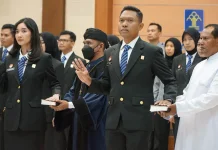 Lantik Bayu Maulana Ikhsan dan Kawan-Kawan, Ini Pesan Agung Rektono Seto