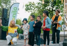 Padukan Tradisi dan Edukasi, Lemonilo Tebar Pesan Hidup Sehat di Waisak Borobudur