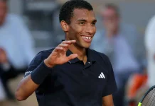 Auger-Aliassime Cetak Sejarah Lolos Perempatfinal Roland Garros