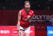 Kandaskan Jagoan Kanada Michelle Li, Putri KW Segel Tiket 16 Besar Indonesia Open