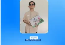 Suyono Bangkit dan Mandiri meski Kehilangan Penglihatan