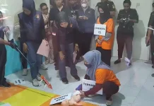 Sebanyak 23 Adegan Diperagakan dalam Rekonstruksi Kasus Daycare Little Aresha