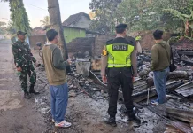 Hubungan Arus Pendek, Warung Kelontong di Lendah Kulon Progo Hangus Terpanggang