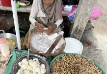 Jajanan Tradisional Geblek Goreng Kenyal dan Gurih