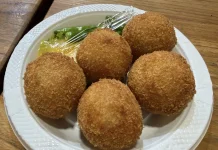Kroket Mini dengan Mayonaise, Camilan Praktis Menggugah Selera