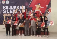 Kejurkab Sleman 2026 Perkuat Pembinaan Atlet Tenis Meja
