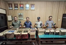 Razia Miras Ilegal di Tiga Lokasi, Polres Bantul Sita 249 Botol