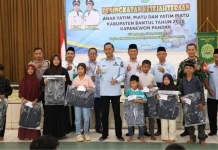 Pemkab Bantul Salurkan Bantuan Bagi Anak Yatim di Kapanewon Pandak