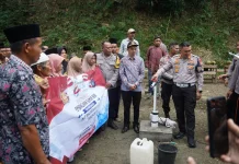 Polda DIY Resmikan Bantuan Sumur Bor dan Salurkan Air Bersih Warga Gunungkidul