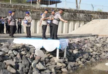 Peringati Hari Bhayangkara ke-80, Polda DIY Gelar Ziarah dan Tabur Bunga Laut