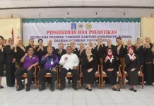 Kukuhkan Pengurus Baru, Perwosi Didorong Majukan Olahraga dan Gaya Hidup Sehat