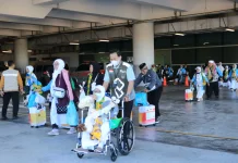 Jemaah Haji Kloter Sapu Jagad Akhirnya Tiba Selamat di YIA