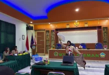 Penggalang MTsN 8 Sleman Tampilkan Tari dalam Seleksi Pramuka Garuda