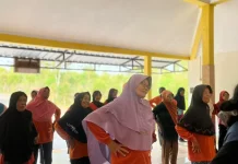 Dukung Kesehatan Warga, KKN UPN Veteran Gelar Posyandu Lansia di Kwarasan Kulon
