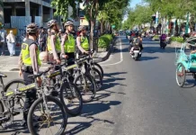 Samapta Polresta Yogyakarta Aktif Berpatroli Demi Kenyamanan Malioboro
