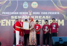 Pecahkan Rekor Dunia MURI, Pemkab Gunungkidul Raih Hak Cipta Topeng Penthul Tembem